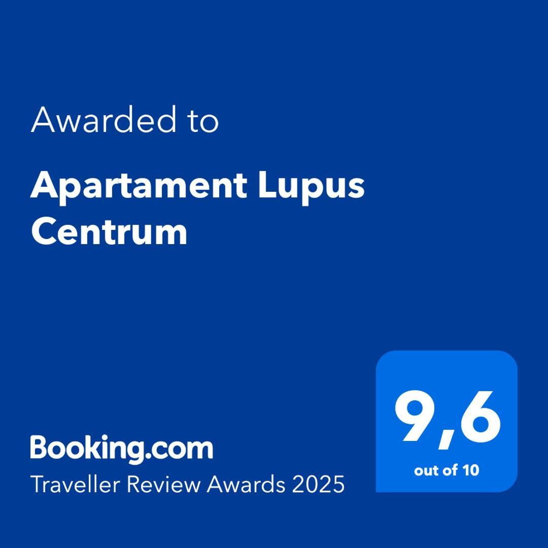 Апартаменты Apartament Lupus Centrum Гданьск Экстерьер фото